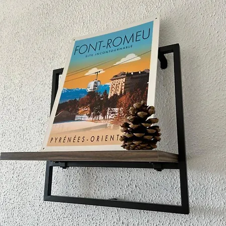 Superbe Terrasse, Renove, Wifi דירה Font-Romeu-Odeillo-Via